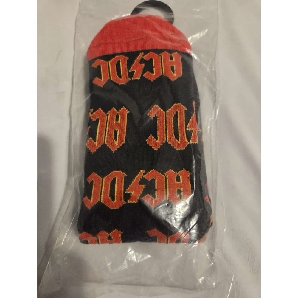 AC/DC Rock Band Officially Licensed Crew‎ Socks Women's One Size New